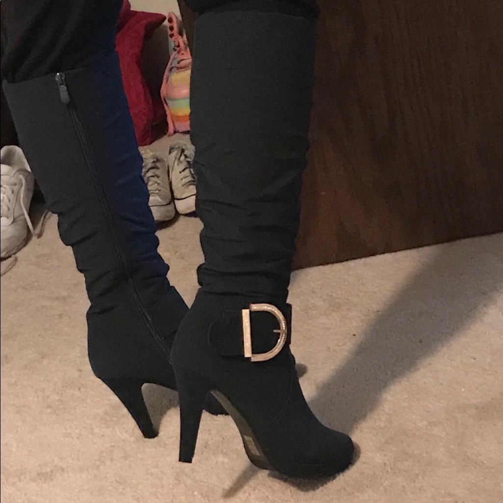 Nwt Women's Knee High High Heel Boots, Multiple Sizes Available!
